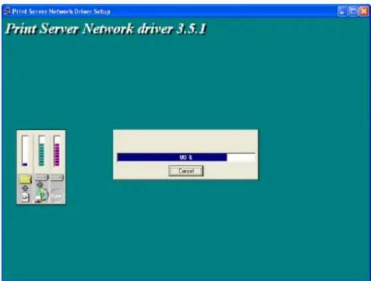 Print Server Network Driver Setup Print Server Network driver 3.5.1 00:3 Cancel