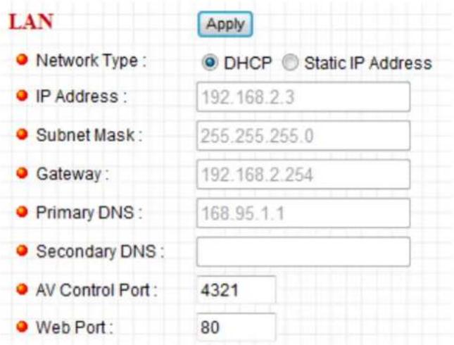 Edimax IC-3010 - IP Address - 1
