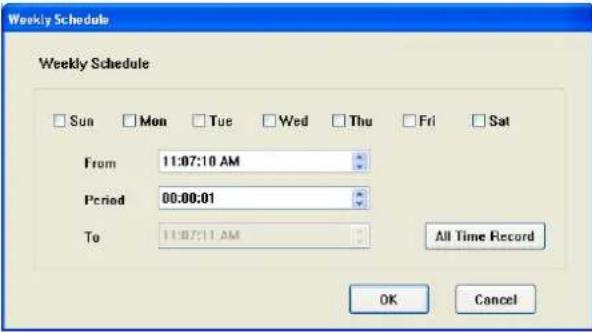 Edimax IC-3010 - Schedule Recording - 3