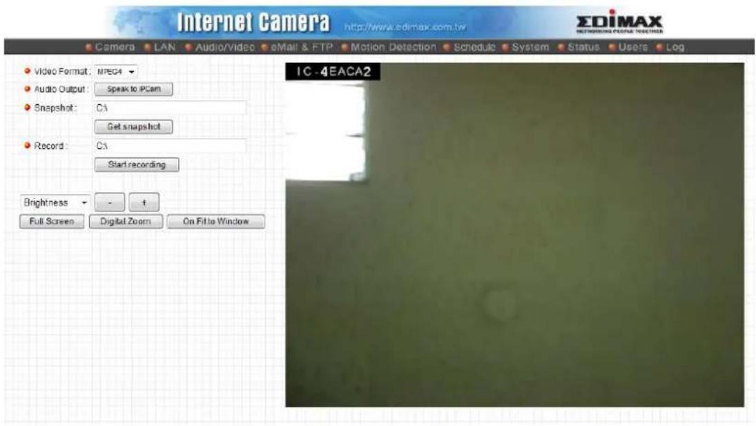 Edimax IC-3010 - Log Onto Web Management Interface - 5