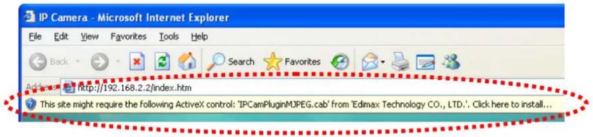 Edimax IC-3010 - Log Onto Web Management Interface - 2