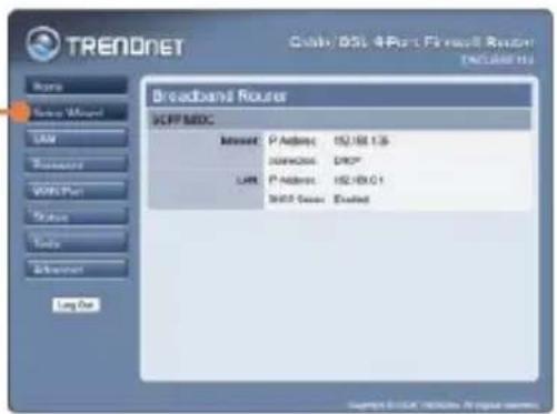 TRENDNET TWG-BRF114 - Konfiguration des Routers - 2