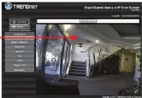 TRENDNET TV-VS1P - Konfiguration der TV-VS1/TV-VS1P - 8