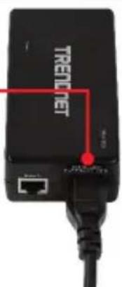 TRENDNET TV-VS1P - Nutzung des mit einem PoE-InjectorTV-VS1P - 7
