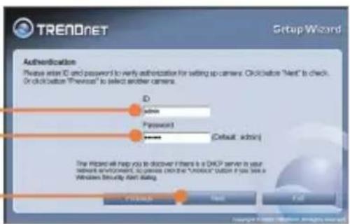 TRENDNET TV-IP600W - Hinweis: - 9