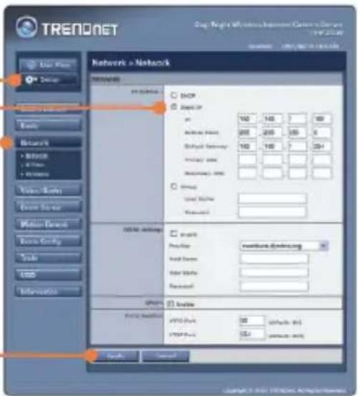 TRENDNET TV-IP212W - Konfiguration der Internetkamera - 5