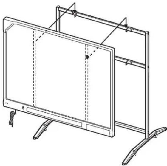 PANASONIC UB-T781W - Je nach Position der Steckdose führen Sie das Netzkabel auf einem der in den folgenden Abbildungen gezeigten Wege. - 3