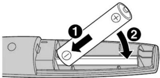 Diagram showing two batteries moving inside a device casing, labeled with arrows and numbered components