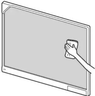 PANASONIC UB-T780BP - Wipe the screen board surface. - 1