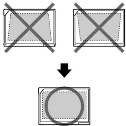 Diagram showing two overlapping rectangular boxes with crosshairs, one marked with a downward arrow and the other with a circle.