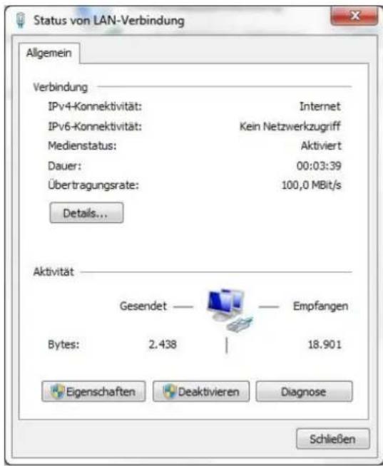 CISCO EPC 3940 - Netzwerkkonfiguration für Windows 7 - 4