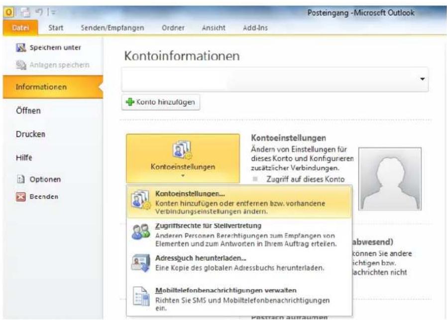 CISCO EPC 3940 - E-Mailkonfiguration für Outlook 2010 unter Windows 7-10 - 1