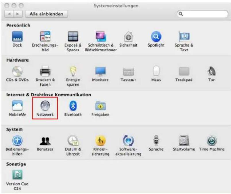 CISCO EPC 3940 - Netzwerkkonfiguration für MAC OS 10.6 - 10.11 - 1