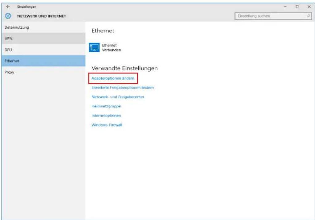 CISCO EPC 3940 - Netzwerkkonfiguration für Windows 10 - 2