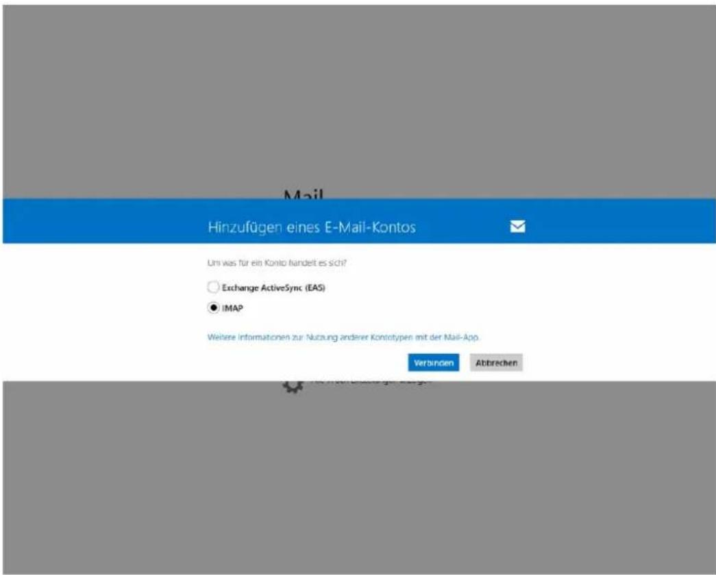 CISCO EPC 3940 - E-Mailkonfiguration für Windows Mail unter Win8 und Win8.1 - 9
