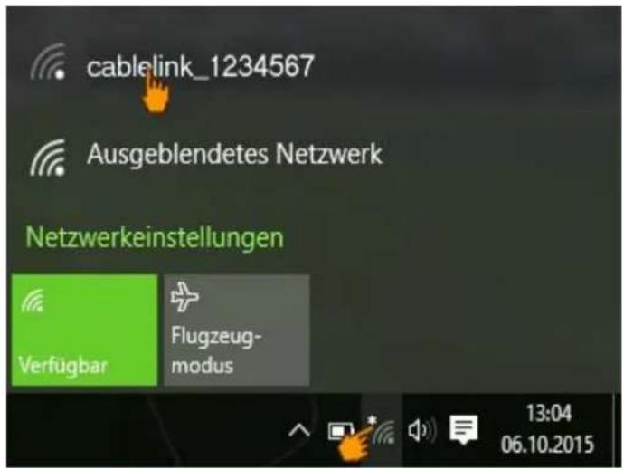 CISCO EPC 3940 - WLAN-Konfiguration für Windows 10 - 1