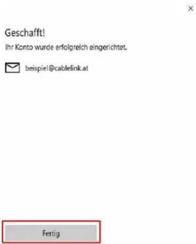 CISCO EPC 3940 - E-Mailkonfiguration für „Mail“ unter Windows 10 - 8