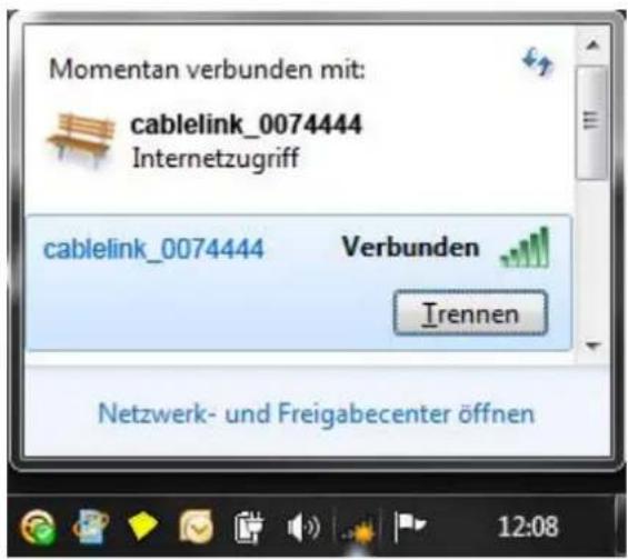 CISCO EPC 3940 - ■ Klicken Sie auf Verbinden. - 4