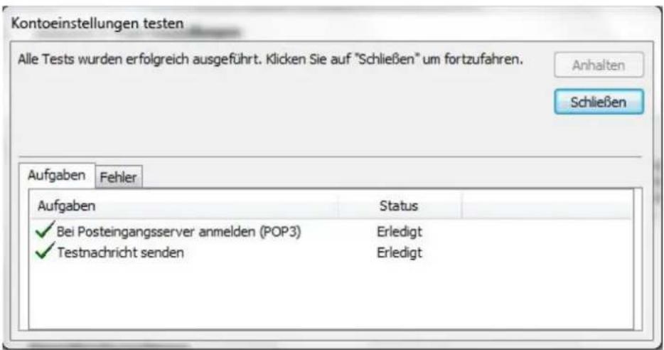 CISCO EPC 3940 - E-Mailkonfiguration für Outlook 2007 unter Windows 7-10 - 9