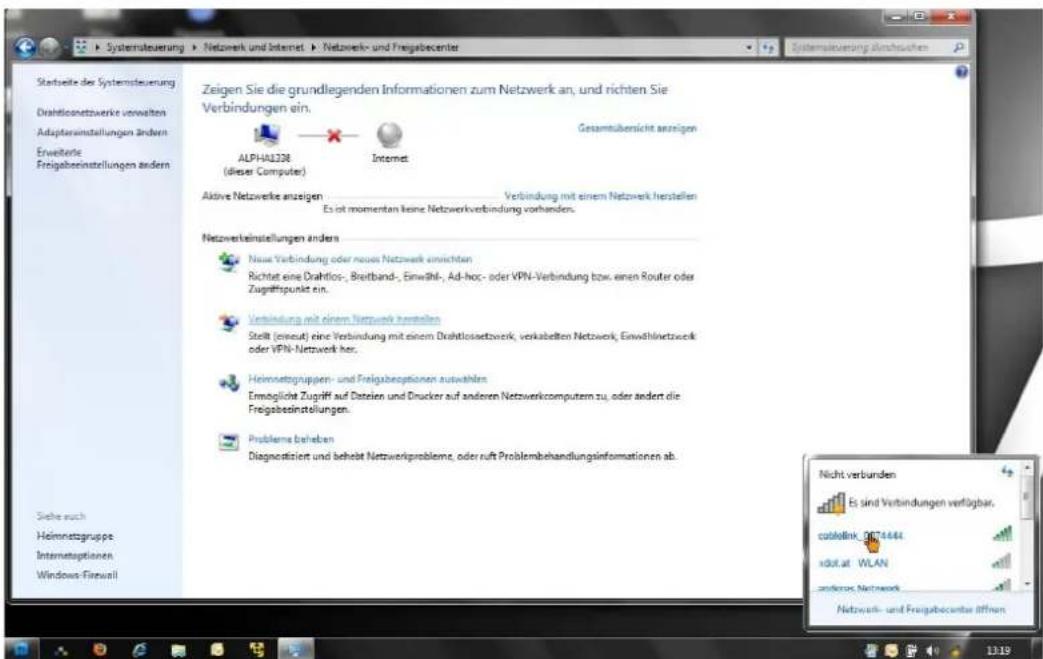 CISCO EPC 3940 - WLAN-Konfiguration für Windows 7 - 4