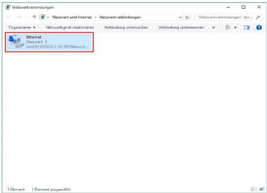 CISCO EPC 3940 - Netzwerkkonfiguration für Windows 10 - 3