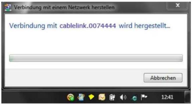 CISCO EPC 3940 - ■ Klicken Sie auf Verbinden. - 3