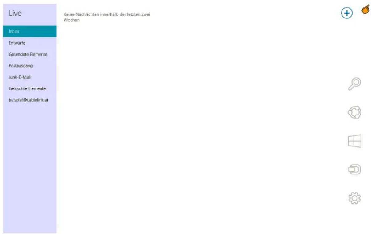 CISCO EPC 3940 - E-Mailkonfiguration für Windows Mail unter Win8 und Win8.1 - 2