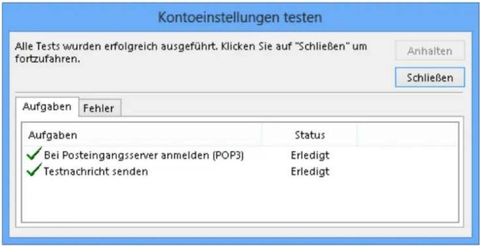 CISCO EPC 3940 - E-Mailkonfiguration für Outlook 2013 - 8