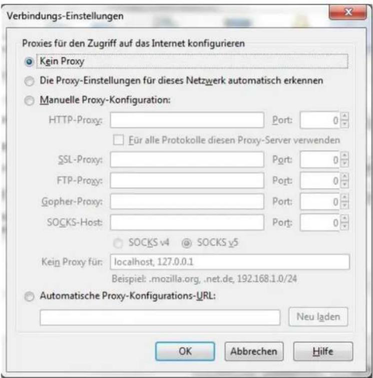 CISCO EPC 3940 - Browserkonfiguration für Mozilla Firefox - 4