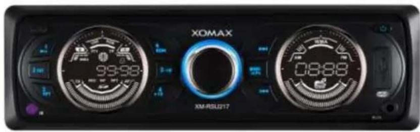 Xomax XM-RSU217 - Knopelegung - 1