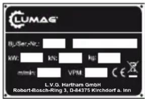 Lumag VP100 - GASHEBEL - 1