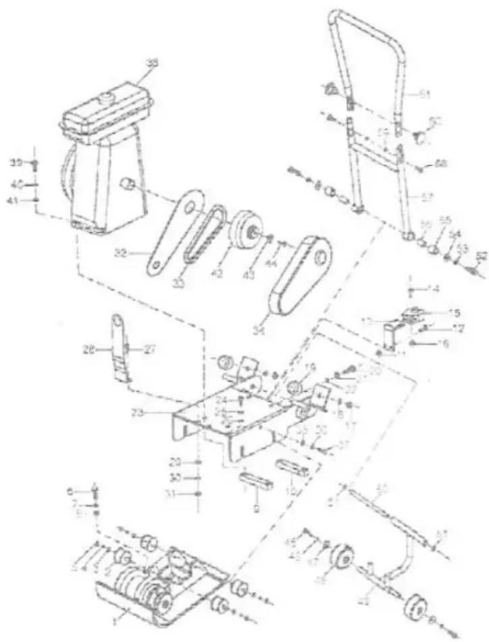 Lumag VP60 - BAUTEILE DER MASCHINE - 1
