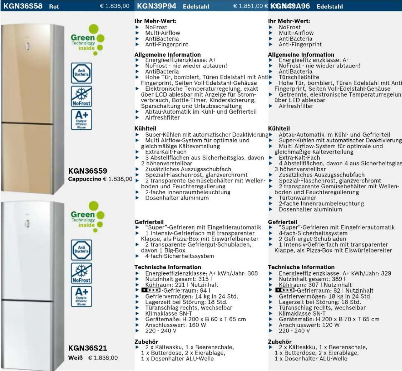 BOSCH BBZ52AFEFD - Kühl-Gefrier-Kombinationen - 2