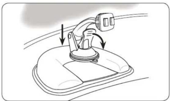 Arkon CM012-2 - Dashboard Mount Installation - 4