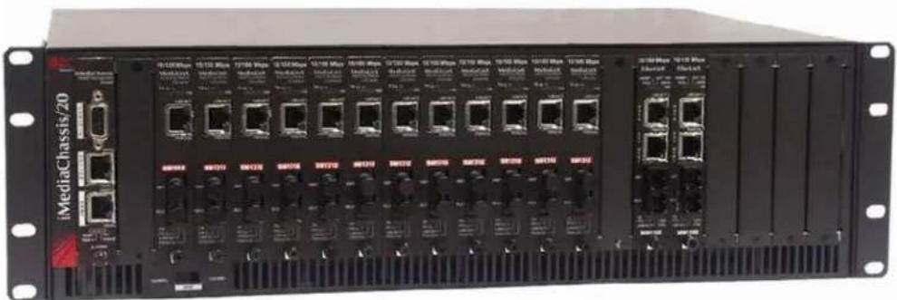 IMC Networks 850-10960-2DC - iMediaChassis/20 Features - 1