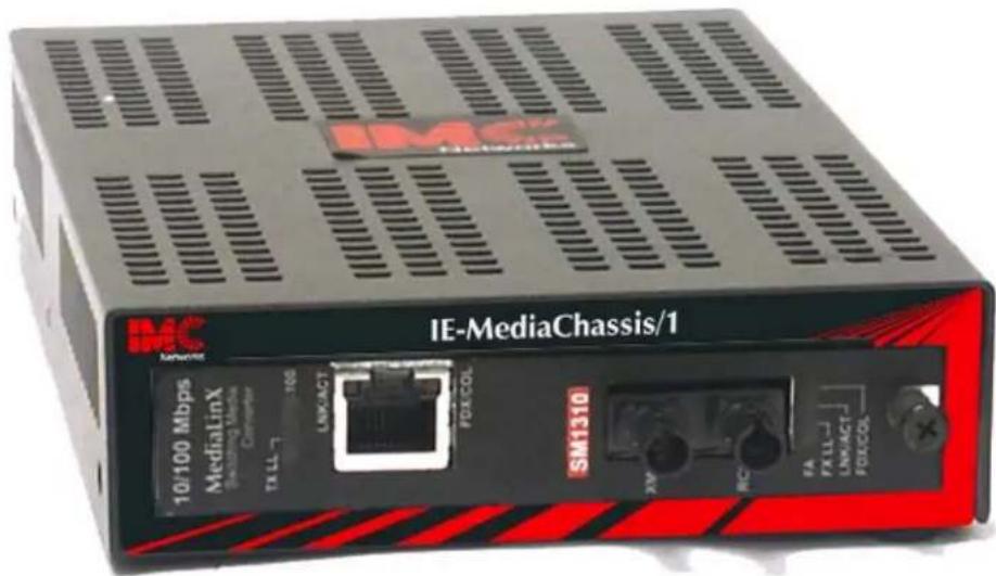 IMC Networks IE-MediaChassis/1-DC - Operation Manual - 1