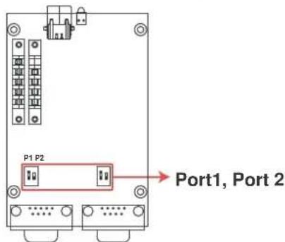 Moxa UPort 1410 - Adjustable Pull High/low Resistors for the RS-485 Port - 1