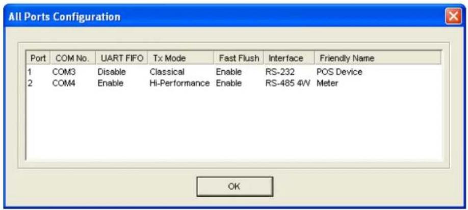 Moxa UPort 1410 - Enable Fixed-base COM Mode - 7
