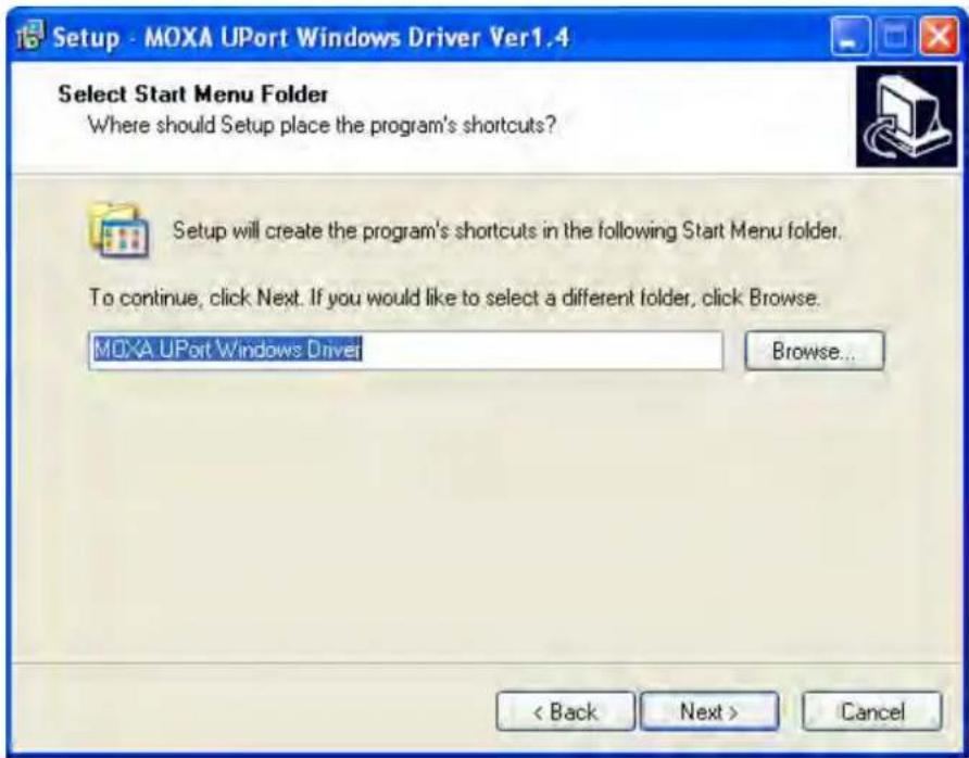 Moxa UPort 1410 - Installing the Windows Driver - 3