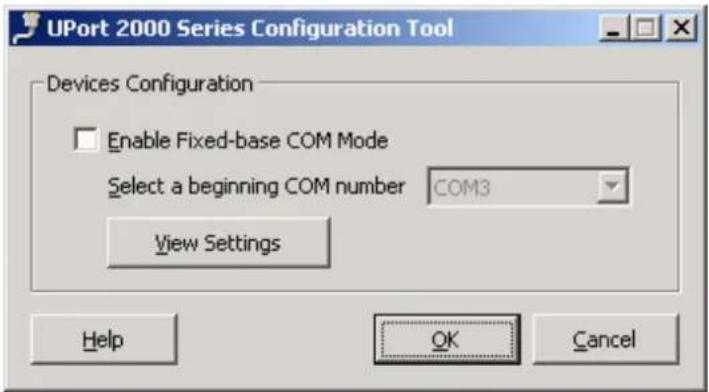 Moxa UPort 2210 - The Default Setting is Normal COM Mode - 1