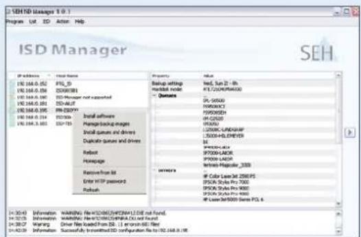 SEH ISD300 - New! ISD Manager for Easy Administration of several ISD Appliances! - 1