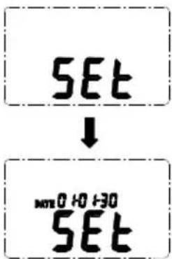 TFA 31.2000 - β Clock Setup : - 1