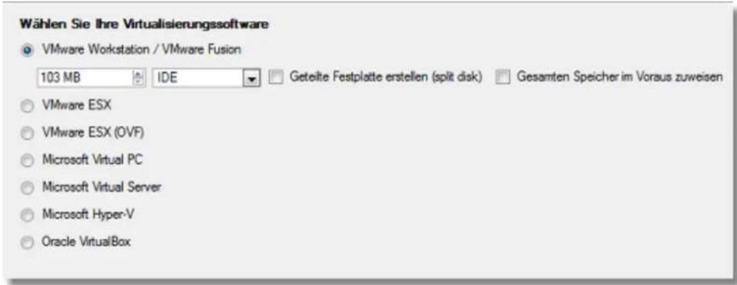 Paragon PSG-149-PRG-PL - Einen leeren virtuellen Datenträger erstellen - 4