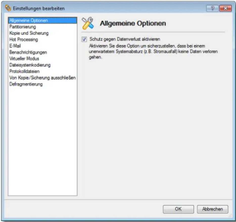 Paragon PSG-149-PRG-PL - Allgemeine Optionen - 1