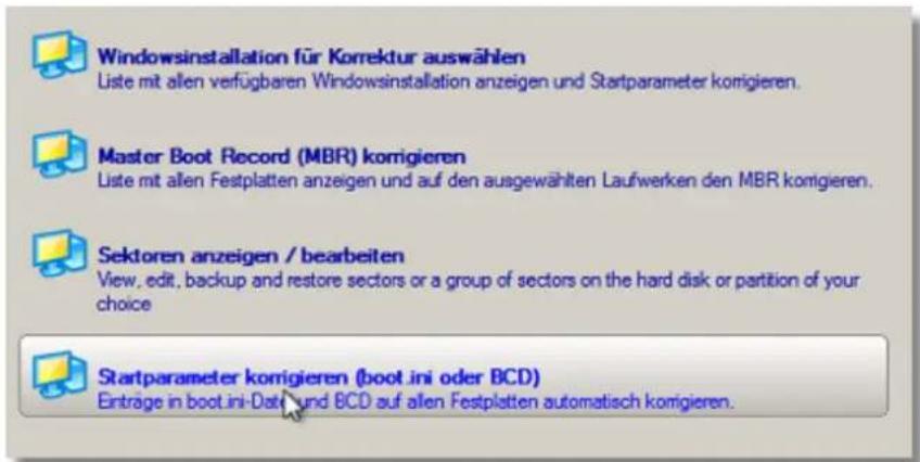 Paragon PSG-149-PRG-PL - Fehler im BCD (Boot Configuration Data) beheben - 1