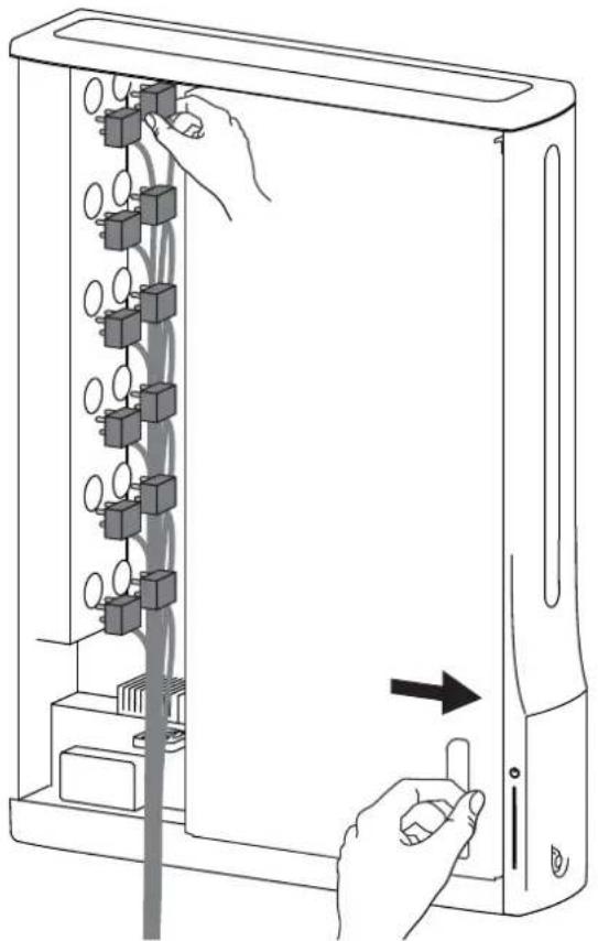 Ergotron DM12-1005-1 - Hang unit onto top bracket. - 10