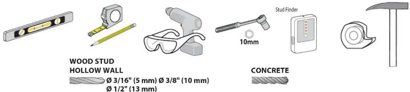 Ergotron DM12-1005-1 - Tools Needed - 1
