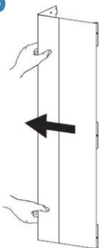 Ergotron DM12-1005-1 - Hang unit onto top bracket. - 7
