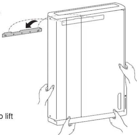 Ergotron DM12-1005-1 - Hang unit onto top bracket. - 2