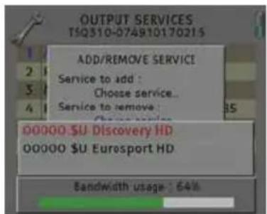 Fte maximal TSQ 310 - Set Output Services - 9